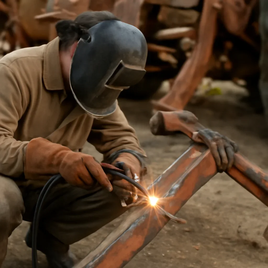 Representative project image for Portable Field Welding for a Broken Implement