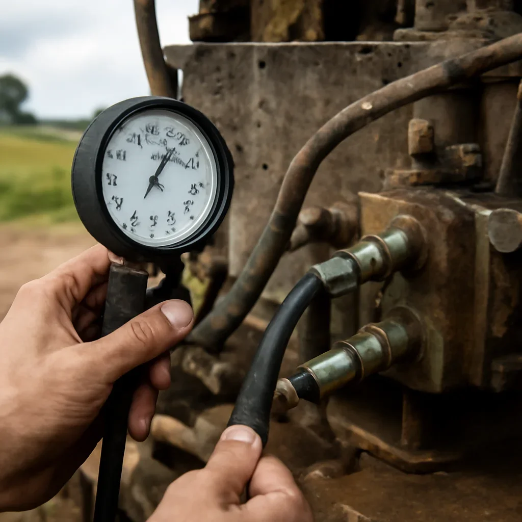 Close-up support image related to Hydraulic Diagnostics