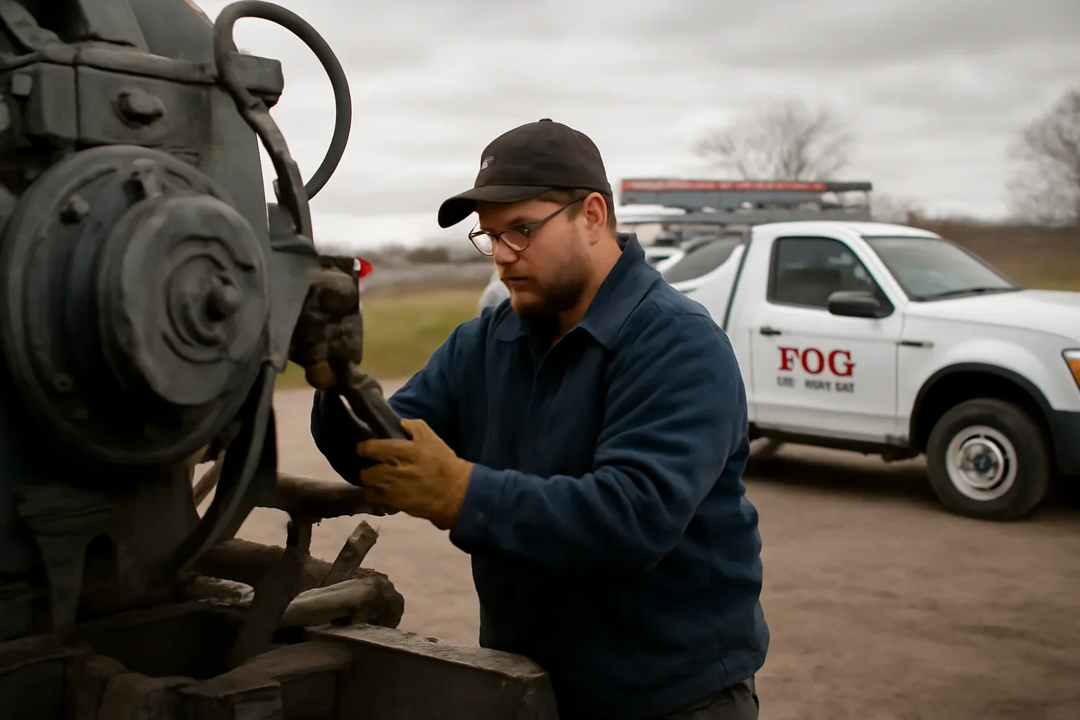 Preventative Maintenance Programs support scene showing working equipment and service support
