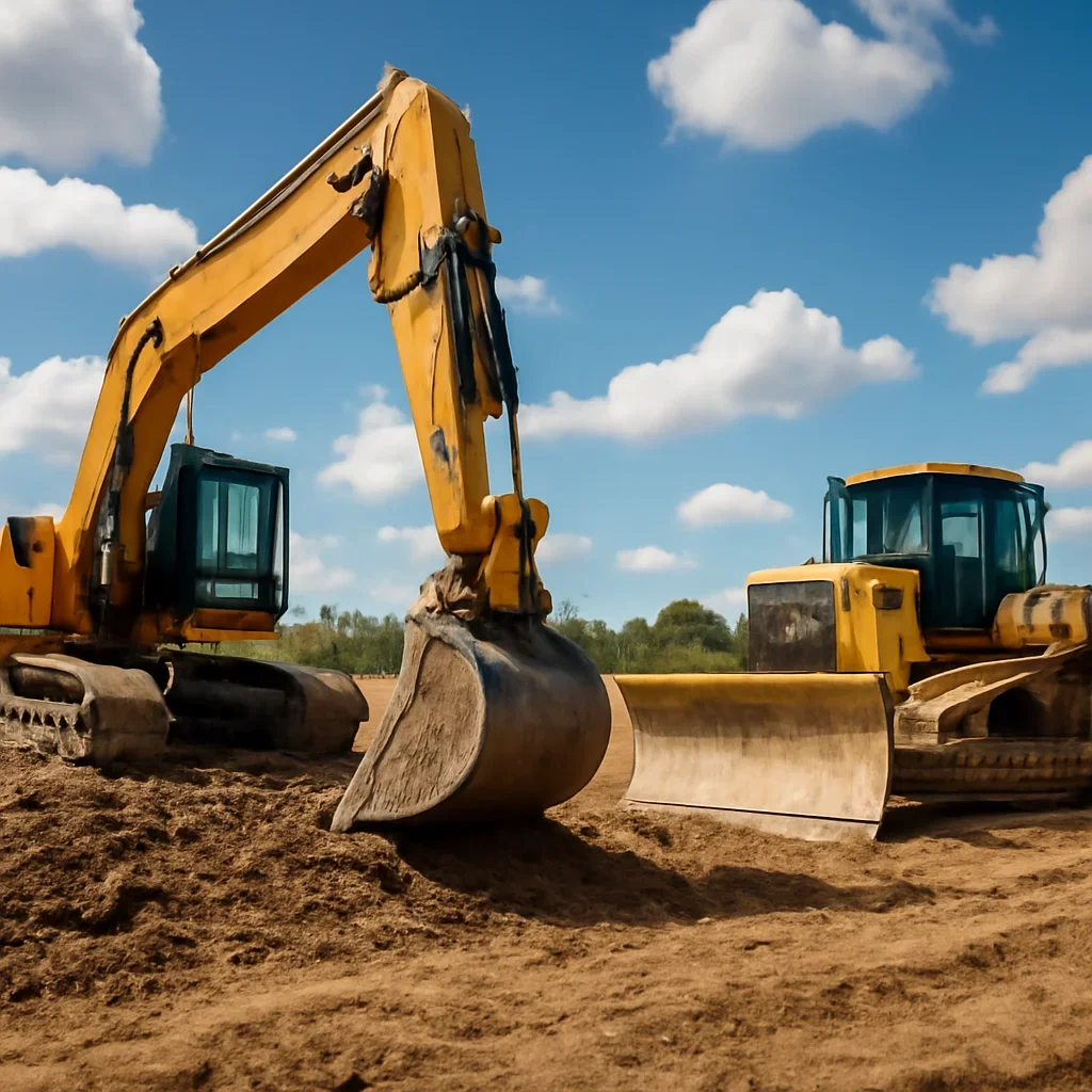 Service-ready equipment for construction & excavation