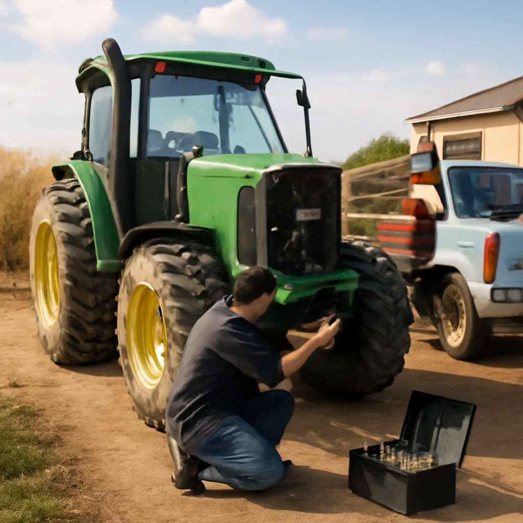 Repair support for crop farms operations