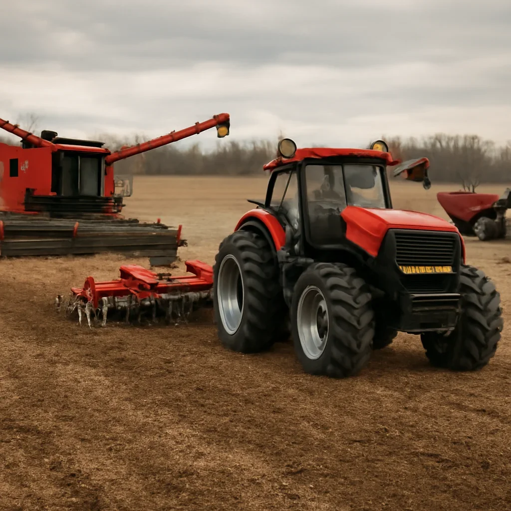Case IH Equipment used in a working equipment setting