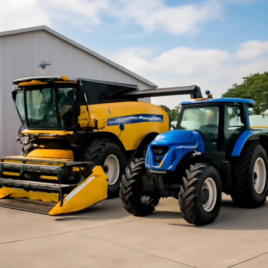 New Holland Equipment equipment ready for work after service