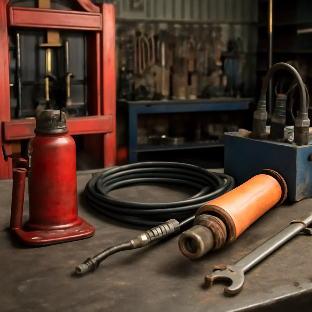 Hydraulic Repair Near Me represented by working equipment in Northeast Wisconsin