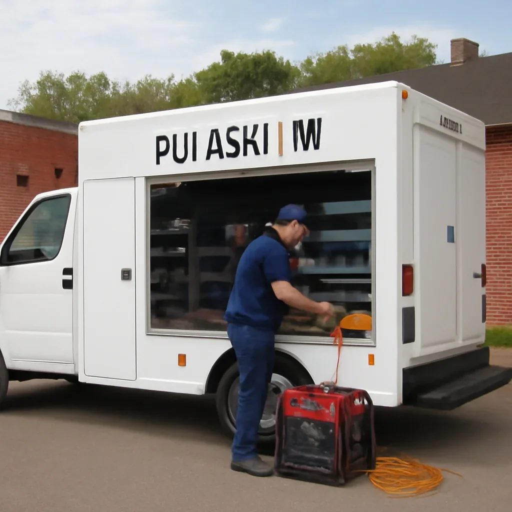 Mobile service support for customers in Pulaski, WI