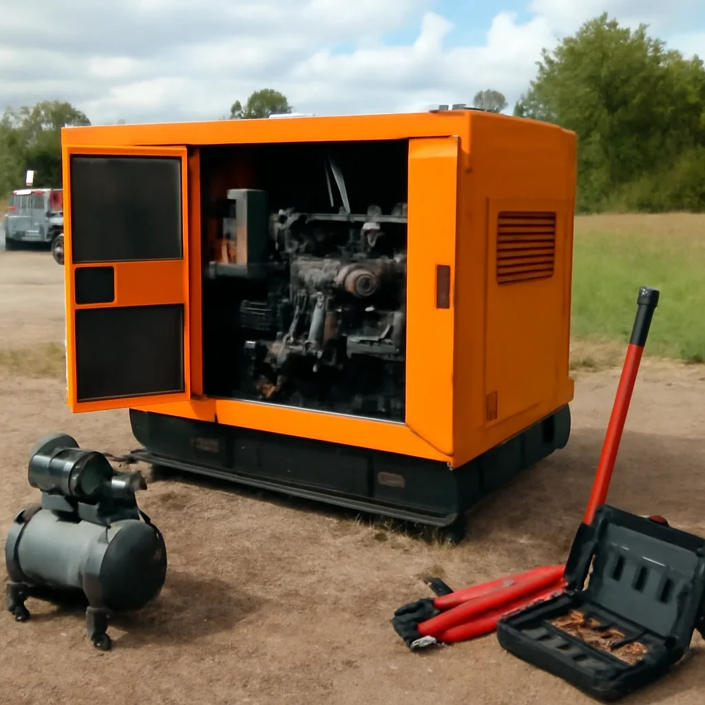 Finished equipment ready for work after Emergency Breakdown Repair support
