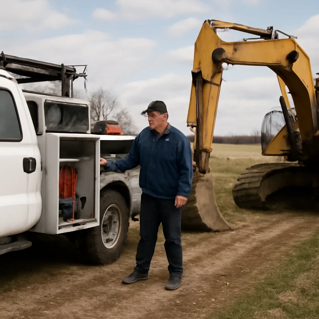 Mobile service setup for Heavy Equipment Repair in Northeast Wisconsin