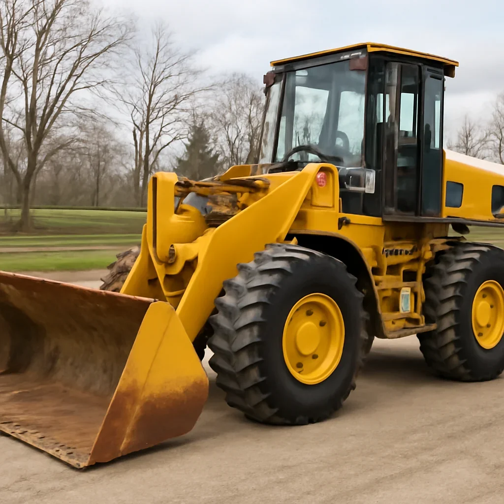 Finished equipment ready for work after Loader Repair support