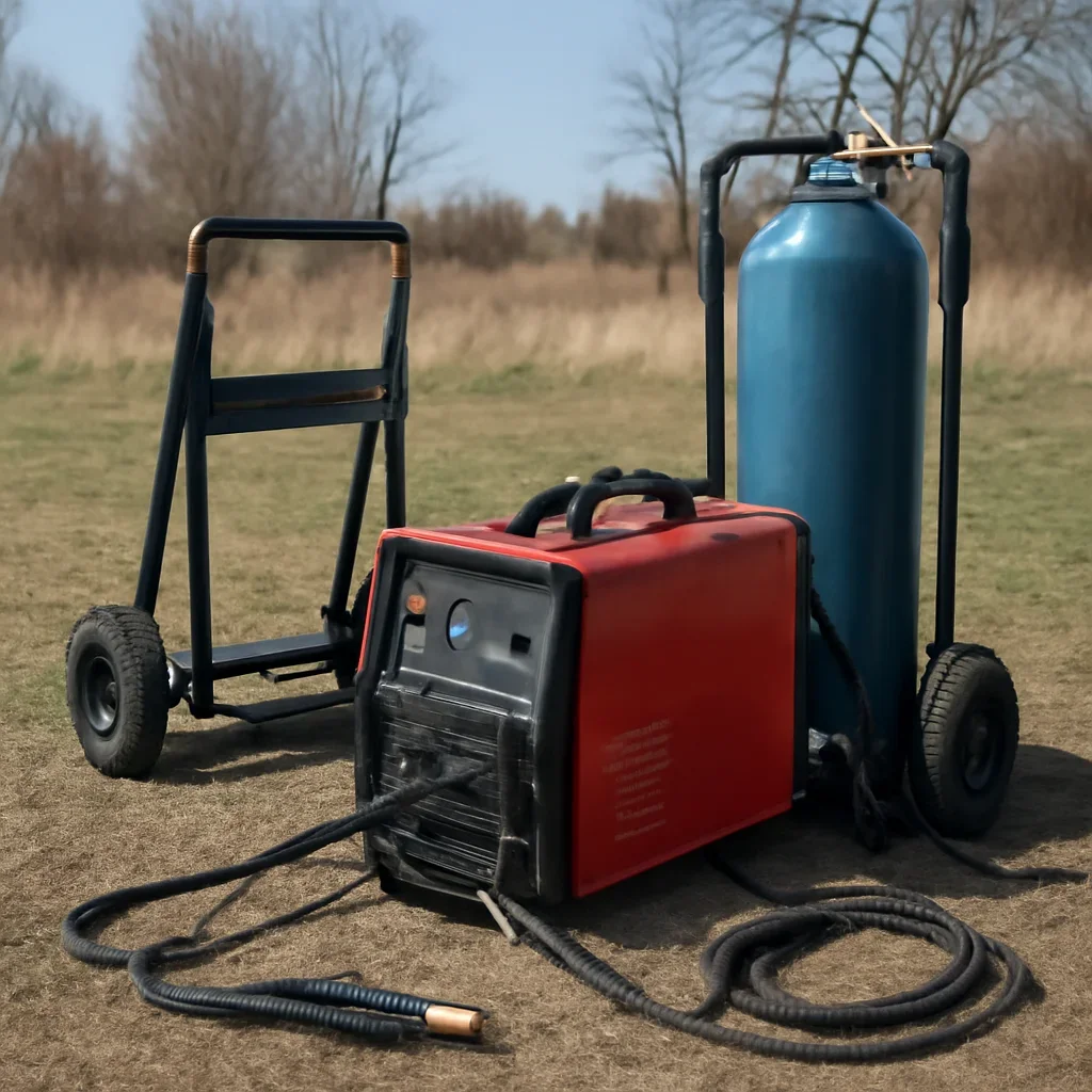 Finished equipment ready for work after Mobile Welding Service support
