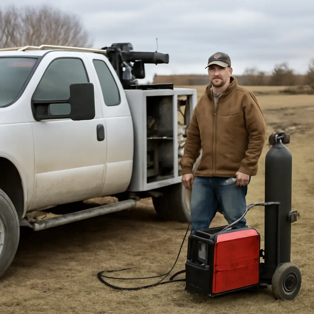 Mobile service setup for Mobile Welding Service in Northeast Wisconsin