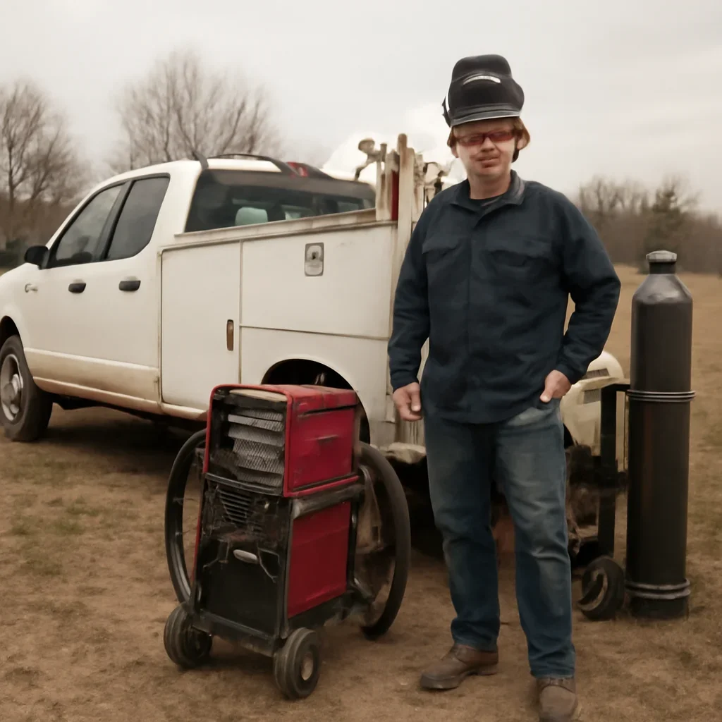 Mobile service setup for Portable Welding in Northeast Wisconsin