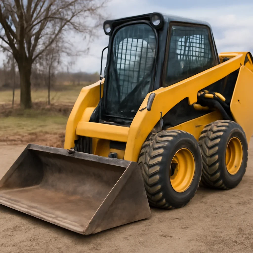 Finished equipment ready for work after Skid Steer Repair support