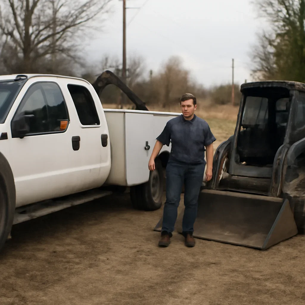 Mobile service setup for Skid Steer Repair in Northeast Wisconsin