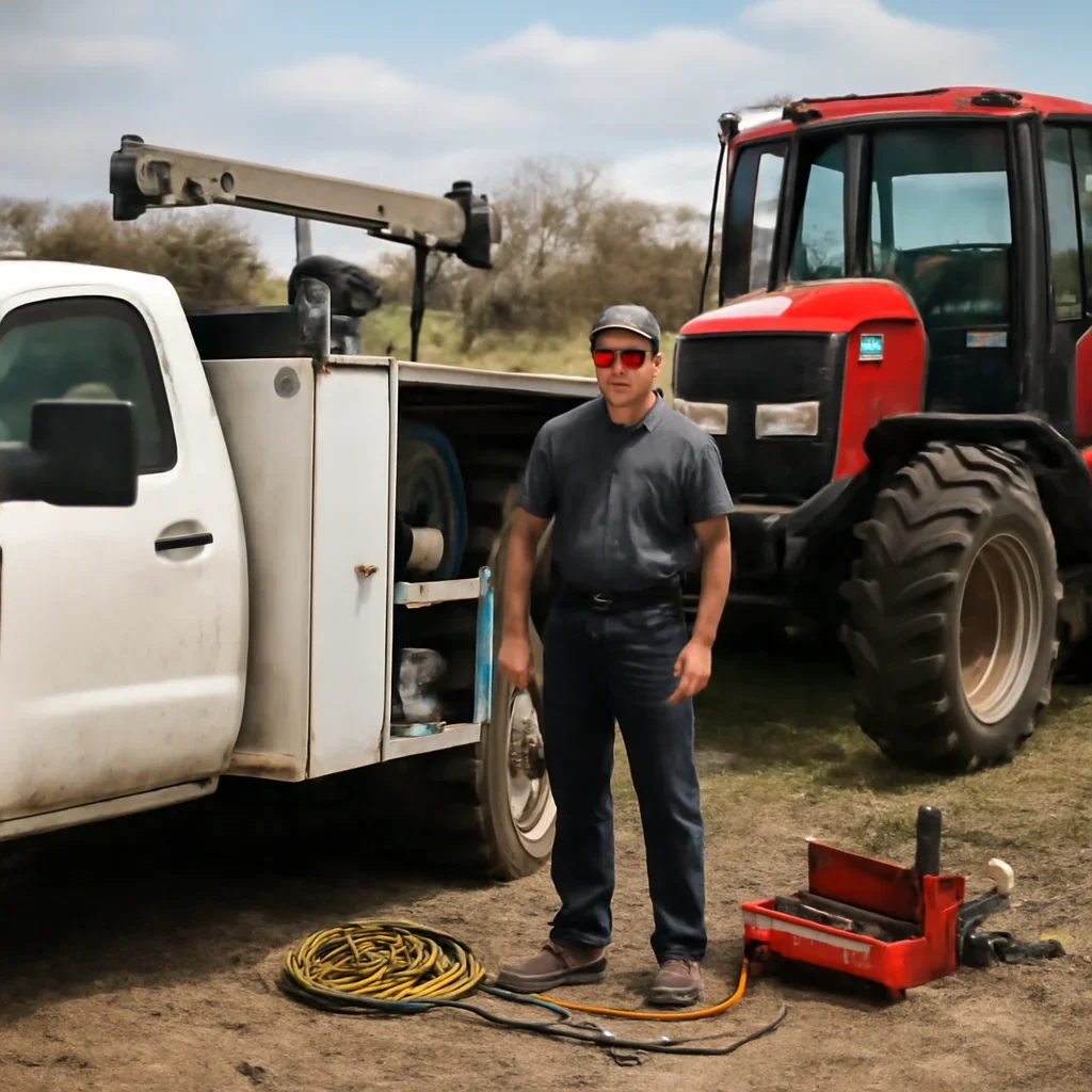 Mobile service setup for Tractor Repair in Northeast Wisconsin